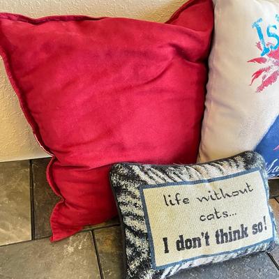 Throw pillows