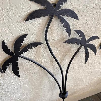 Palm Wall Sconces Set of 3