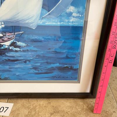 Large Sailboat print
