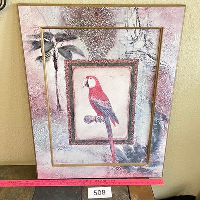 Parrot print