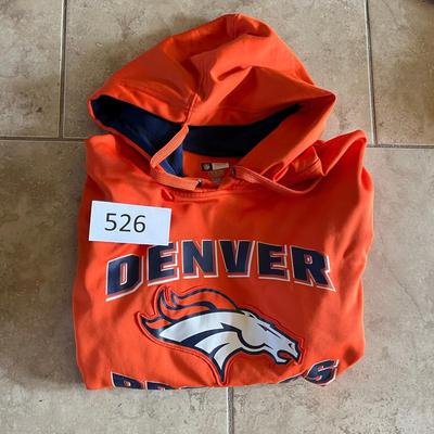 Denver Broncos Orange Hoodie