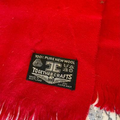 Two wool scarves
