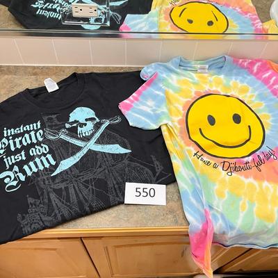 Two Graphic Ts