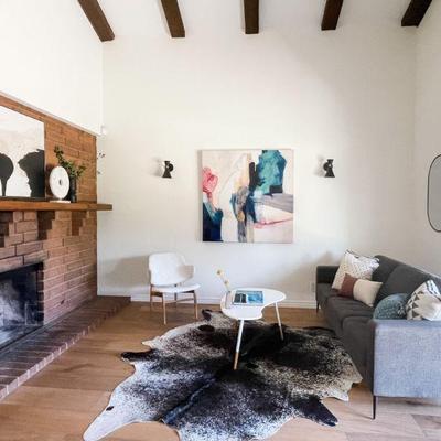 Small white coffee table available (sofa sold)
