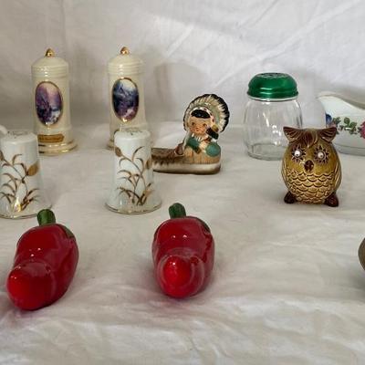 Salt and Pepper Shaker Lot
