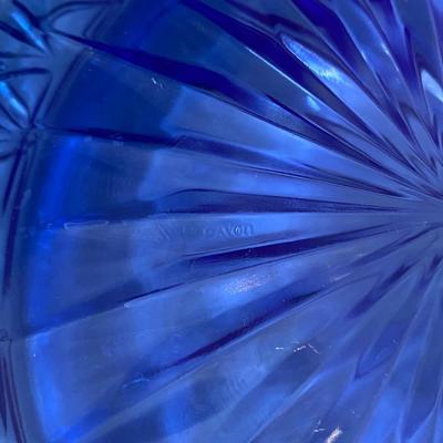 The Cobalt Blue Glassware Lot