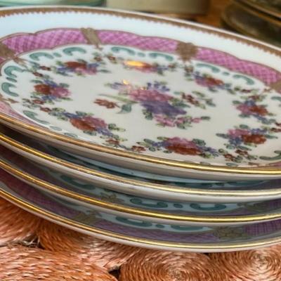 4 (8") Pink & Gold â€œMade in Franceâ€ 