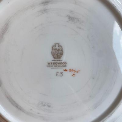 1 - Wedgwood  teacup & saucer and 2 matching dessert plates 