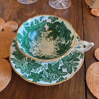 1 -Coalport tea cup and saucer 