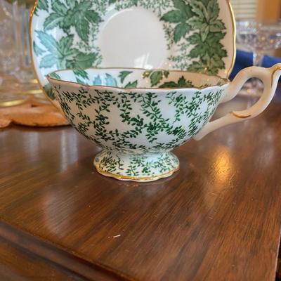 1 -Coalport tea cup and saucer 