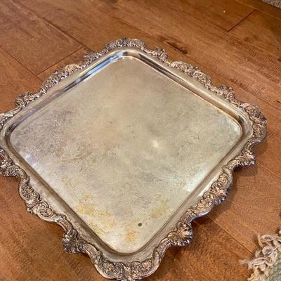 Towle Silver Plate warming tray (electric)