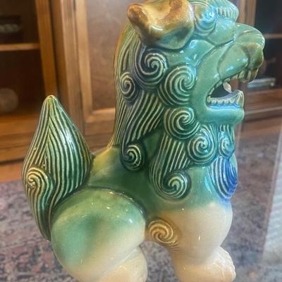 Ceramic Lion Foo Dog