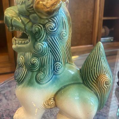 Ceramic Lion Foo Dog