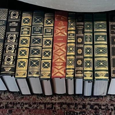 Classic Books with Gold Embossed Bindings