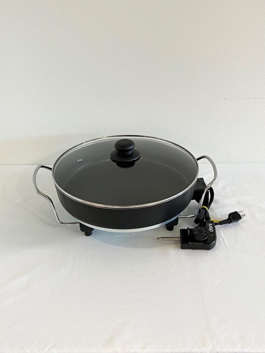 DENI ~ 18” Lidded Electric Skillet ~ New | EstateSales.org