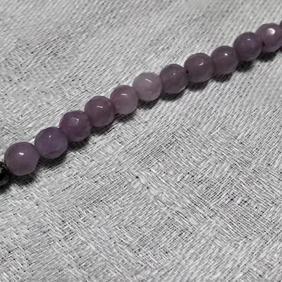 Exquisite Lavender Jade, Hematite, Amethyst 925 Beads With A Stunning Baroque Pearl 18" Necklace