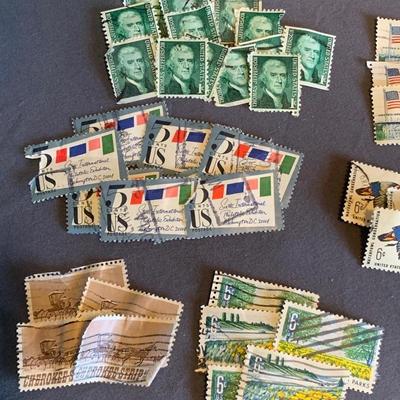 Vintage US Postage Stamps