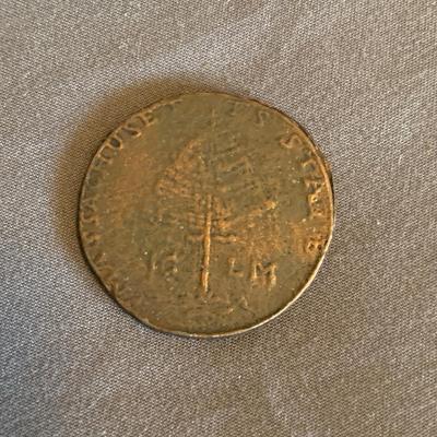 MASSACHUSETTS PINE TREE CENT