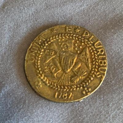 BRASHER DOUBLOON Colony Coin