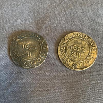 PINE TREE SHILLING COINS