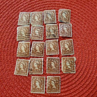 Vintage Great Britain Stamps