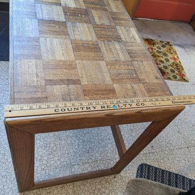 Parquet Top Desk