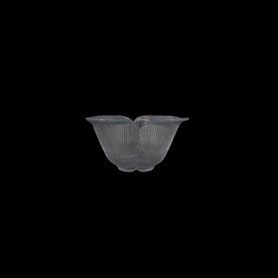 Vintage Glass Flower Bowl