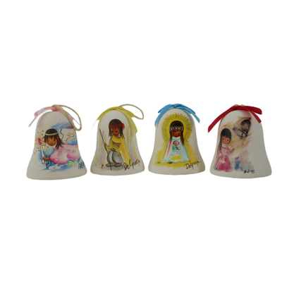 Vintage Limited Edition DeGrazia Decorative Bells