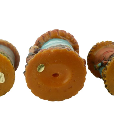Vintage GÃ¼nter-Kerzen Handmade Wax Candles 