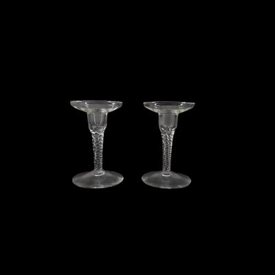 Twist Stem Candlesticks