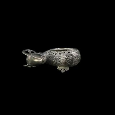 Indian Ram Candle Holder