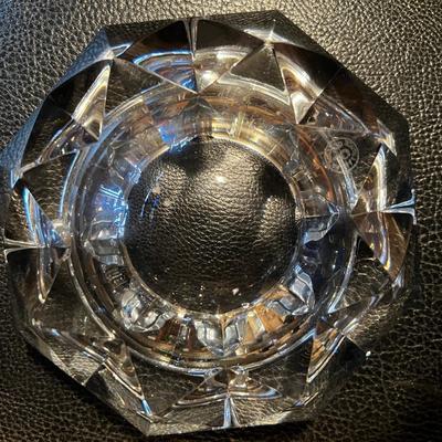 Baccarat Crystal Ashtray