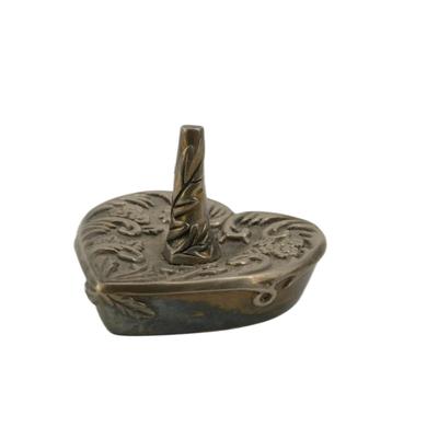Vintage 1992 Silver Ring Holder
