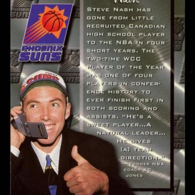 STEVE NASH ROOKIE CARD