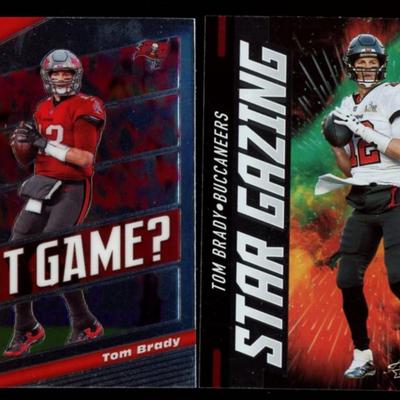 TOM BRADY LOT OF 2
