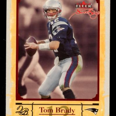 2004 FLEER SWEET SIGNS TOM BRADY