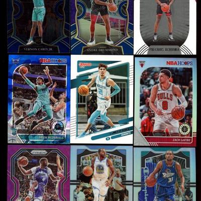 MODERN NBA LOT OF 9