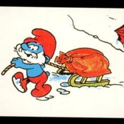 1978 Swedish Samlarsaker GAMMELSMURF