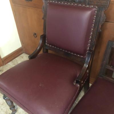 5 piece Victorian settee