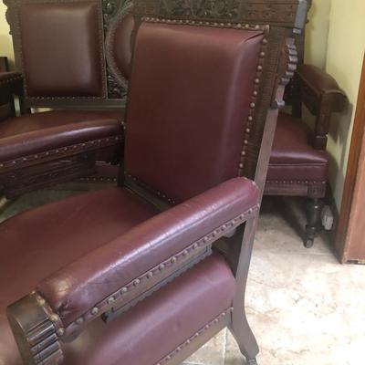 5 piece Victorian settee