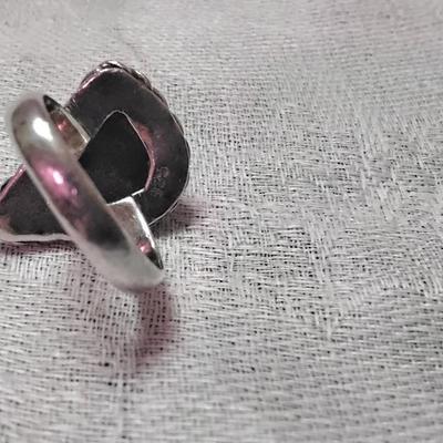 Gorgeous Turquoise 925 Ring Size 6.5