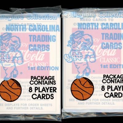 1989 UNC BASKETBALL PACKS JORDAN COLLEGE CARDS