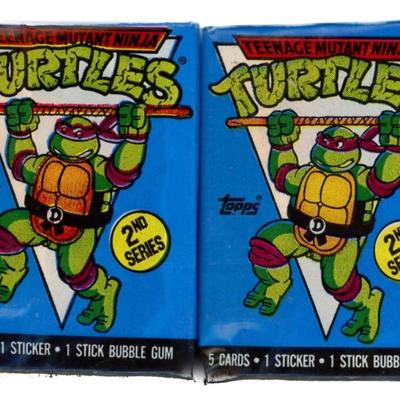 1990 Topps Teenage Mutant Ninja Turtles Trading Card Packs