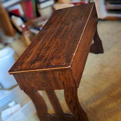 Antique Piano Bench