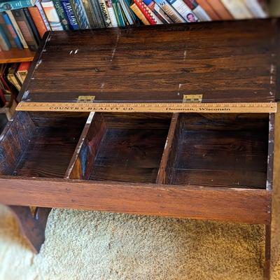 Antique Piano Bench