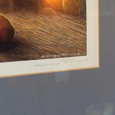 Signed Harvey Fuller, After Fruit Picking Print 51