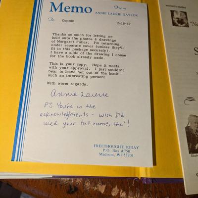 Signed Annie Laurie Gaylor Edited Women Without Superstition "No Gods-No Masters"