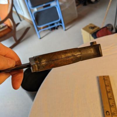 Rare WWII Bayonet and Scabbard, 1920's