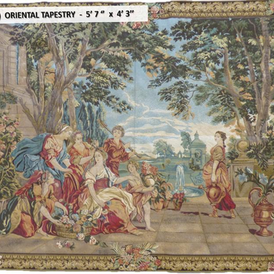 fine oriental tapestry  on different sizes and designs,  Made with 100% natural cotton , vegetable dyed and hand made.