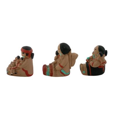 Miniature Native American Figurines